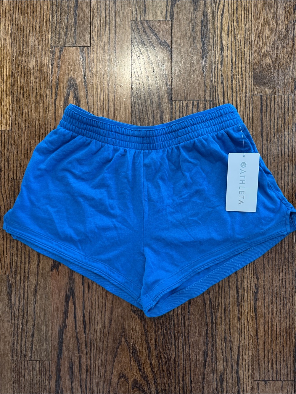 Athleta Breaker Blue Women's Active Lounge Shorts - Sz Medium *NWT*